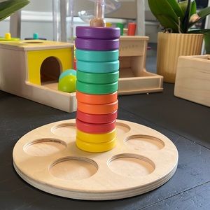 Lovevery ring stacker Montessori toy